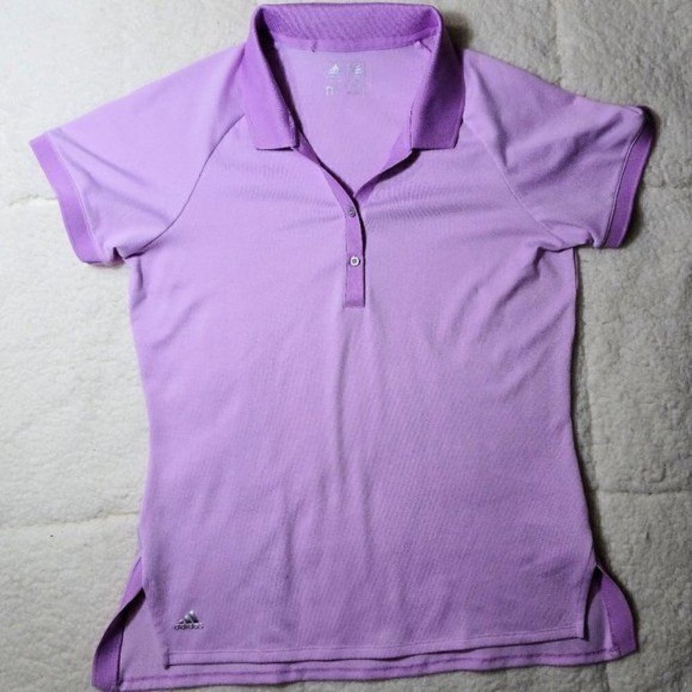 Adidas Women's Tennis Athletic Violet Shirt Medium